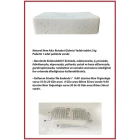 Resim Saban 2 Kg. Nem Alıcı Yedek Tablet Naturel 
