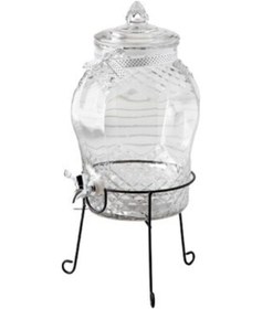 Resim Cam Sebil, Damacana, Şerbetlik 8 Lt. Şeffaf 