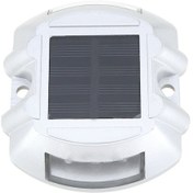 Resim Xiyyadms Güneş Enerjili Otomatik Aydınlatmalı Alüminyum Yol Çivisi - Bahçe Ve Kaldırım Aydınlatması Beyaz 