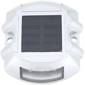 Resim Xiyyadms Güneş Enerjili Otomatik Aydınlatmalı Alüminyum Yol Çivisi - Bahçe Ve Kaldırım Aydınlatması Beyaz 