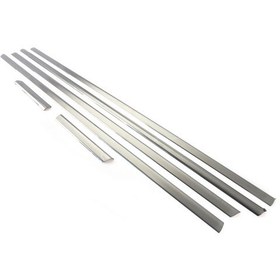 Resim Chevrolet Lagetti Uyumlu 2004-2010 Krom Cam Çıtası 4 Parça Paslanmaz Çelik 