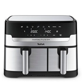 Resim Tefal Easy Fry Dual Basket Az Yağlı Fritöz 