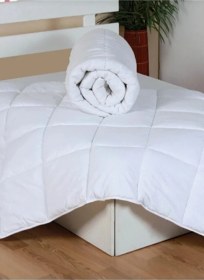 Resim Rst Emmy Home Çift Kişilik Yorgan 2'li Set Beyaz Dokulu 