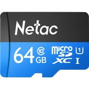 Resim Suofeng Netac P500 64gb Micro Sdxc Kartı - Class 10 Uhs-ı U3, 90mb/s Okuma Hızı, Su Geçirmez, Manyetize Dayanıklı, Siyah-mavi 