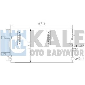 Resim KALE 375800 Klima Radyatoru (Audi: A4-A5-A6-A7-Q5 2.0 Tdi ) 8K0260401AA (WA271797) 