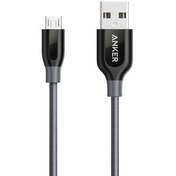 Resim Anker A8142GA1 USB to Micro USB PowerLine+ Double Braided Nylon Cable, Gray 