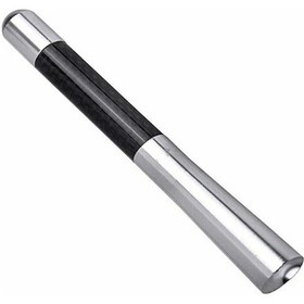 Resim Gri Renk Karbon Oto Radyo Anteni Çubuk Anten 