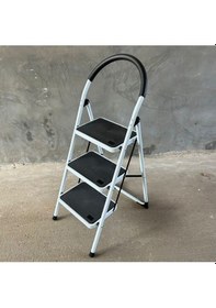 Resim Elmas Serisi - Lüx Carnaval 3 Basamaklı Katlanır Lüks Merdiven 