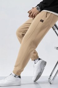 Resim Erkek Eşofman İçi Polarlı Bağcıklı Bel Jogger Spor fitness Eşofman Altı SPOR-ESF001 
