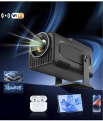 Resim Genel Markalar Taşınabilir Sinema Dizi Film Projeksiyon 1080P/2K/4K Ev Sineması Dahili Android 11, WiFi & Bluetooth 