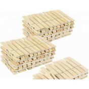 Resim Akyazı Ahşap Mandal 144 Adet 