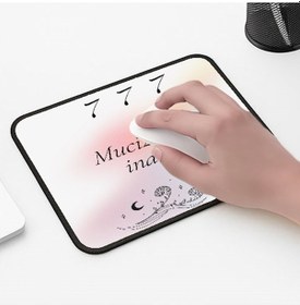 Resim 777 Şanş Sayı Tasarımlı 33x28 Cm Mousepad Kaymaz Taban Rahat Konforlu Mouse Pad 