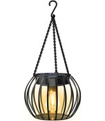 Resim Güneş Açık Işıkları Yükseltilmiş Asılı Güneş Fenili Açık Işıklar Dekoratif Işıklar Bahçe Bahçesi Veranda Yolu Gün Işığı 