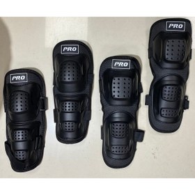 Resim Toprock Motosiklet Dizlik Ve Dirseklik Takım Mafsalsız 