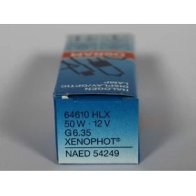 Resim Osram 64610 Hlx 50W 12V G6.35 Halojen Lamba 