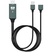 Resim Ally Phone Usb Hdtv Cable Lightning Type C Hdmi Kablosu 