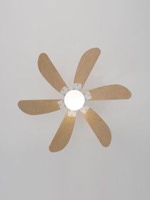 Resim Woox İleri Geri Fonksiyonlu 6 Kanatlı Fan ve Işıklı Uzaktan Kumandalı Tavan Vantilatörü, Sessiz Çalışma 