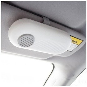 Resim Ganzhoushop Tutucu Tasarım Suntek Saklama Kutusu Klipsi Güneş Gözlüğü Evrensel Düzenleyici Beyaz Pe Beyaz - Sarı 