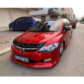 Resim Honda Civic Fd6 Makyajsız Typer Ön Ek (Plastik) 