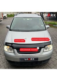 Resim Volkswagen Touran 2003-2006 Yıl Aralığı Uyumlu Kaput Rüzgarlığı 3mm Siyah 