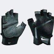Resim Nike N.LG.C4.945.XL MENS EXTREME FITNESS GLOVES FITNESS GYM ELDİVENİ GRİ 