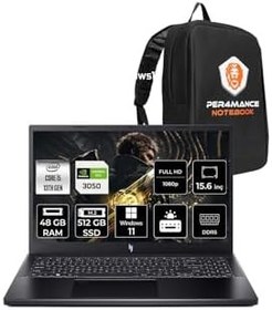 Resim ACER Nitro V15 i5-13420H 48GB 512GB SSD RTX3050/6GB 15.6'' 144Hz FHD W11H Gaming Laptop & PER4 ÇANTA 