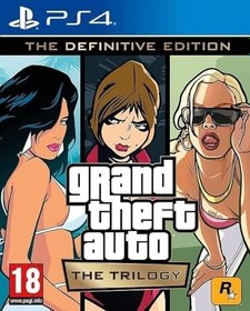 Resim RockStar Games Gta The Trilogy The Definitive Edition Ps4 Oyun 