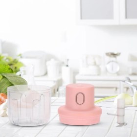 Resim House Pratik HP30 Şarjlı Doğrayıcı Pembe 
