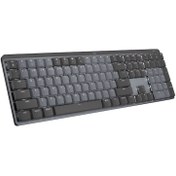 Resim Logitech MX Mechanical Kablosuz İngilizce Q Klavye Clicky 