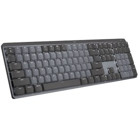 Resim Logitech MX Mechanical Kablosuz İngilizce Q Klavye Clicky 