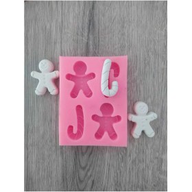 Resim Beyaz Silikon Kalıp ile Kurabiye ve Şekerleme Yapımı Keyfi 