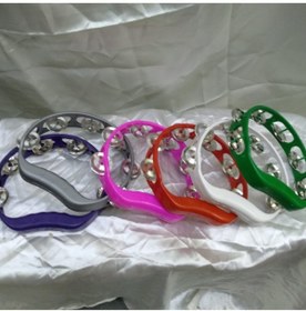 Resim Genel Markalar Plastik Rengarenk Kına Tefi 12 Adet 