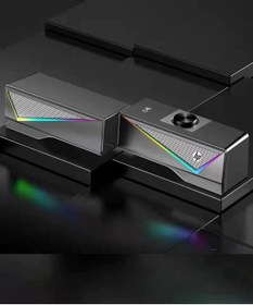 Resim HP Dhe-6005 Kablolu Soundbar Multimedya Hoparlör Rgb 2.0 