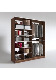 Resim Kenzlife giysi dolabı fikret 180*180*45 cvz gardırop 