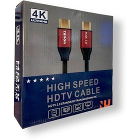 Resim Tenon 4k Hdmı Kablo 2.0 Hızlı 3d Altın Uçlu - 10 Metre 