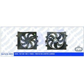 Resim Fan Motoru Fıat 500 / 500 C / Panda Ford Ka Fan-motor-davlumbaz 