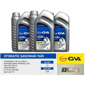 Resim Gva 9920720 - Otomatik Şanzıman Yağı Atf Iı 1 Lt Platınum Dexron 