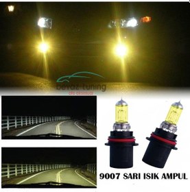 Resim 9007 Hb5 Jdm Süper Sarı Işık Far Ampul 12V 