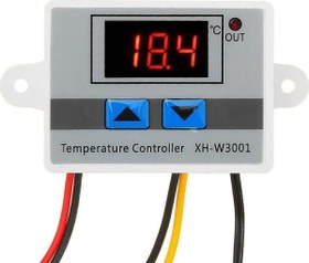 Resim Ceta Xh-w3001 12V DC Dijital Termostat 120W 220v Ac Dijital Termostat Akvaryum Kuluçka 