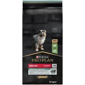 Resim Pro Plan Puppy Kuzu Etli Yavru Köpek Maması 12 Kg 