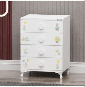 Resim Yıldız 4 Çekmeceli Şifonyer - Ayıcık Diğer 