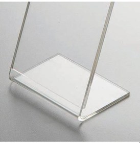 Resim A4 L-Tipi Dikey Şeffaf Föylük Menü Fiyatlık Broşürlük Etiketlik ( 