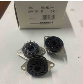 Resim Mt78613 11pın Yuvarlak Röle Soket 