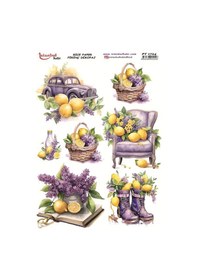 Resim Pirinç Dekopaj Kağıdı 30x42cm Pt-1724 