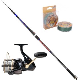 Resim Ryobi Remixon Venom 8000 - Ryobi Shiro 400CM Surf Olta Seti 