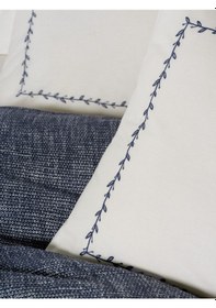 Resim Cotton Box Embrova Şönil Çift Kişilik Yatak Örtüsü/pike Takımı Loom Lacivert Lacivert 
