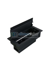 Resim Push Line Bas Aç Priz Sistemi Siyah 10.8200/5 