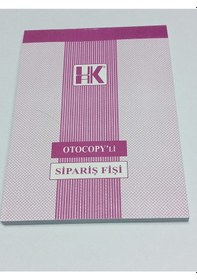 Resim Ulaş Sipariş Fişi 1-50 Otokocopili 12Li Paket 