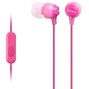 Resim Sony MDR-EX15AP Mikrofonlu Kulak İçi Kulaklık PEMBE 