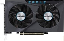 Resim GIGABYTE GV-R64EAGLE-4GD RADEON RX 6400 4GB 64Bit GDDR6 PCI-E 4.0 Ekran Kartı Orjinal Faturalı